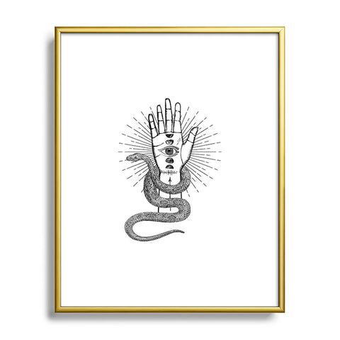Emanuela Carratoni The Future is Yours Metal Framed Art Print