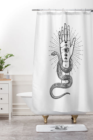 Emanuela Carratoni The Future is Yours Shower Curtain And Mat