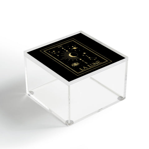 Emanuela Carratoni The Moon or La Lune Gold Editi Acrylic Box