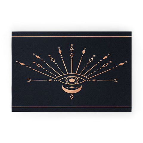 Emanuela Carratoni The Peacock Eye 1 Welcome Mat