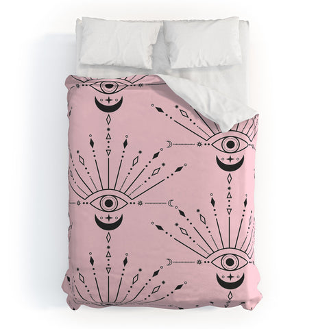 Emanuela Carratoni The Peacock Eye Duvet Cover