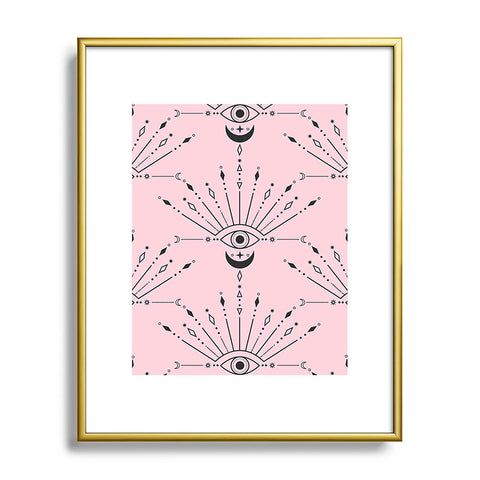 Emanuela Carratoni The Peacock Eye Metal Framed Art Print