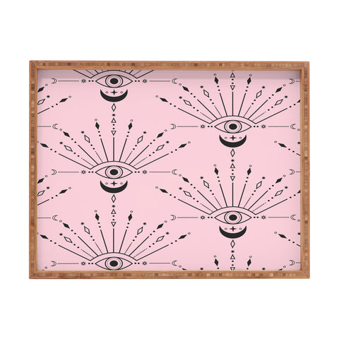 Emanuela Carratoni The Peacock Eye Rectangular Tray