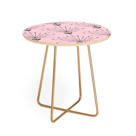 Emanuela Carratoni The Peacock Eye Round Side Table