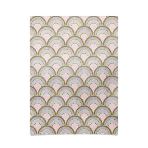 Emanuela Carratoni The Peacock Theme in Pink Poster