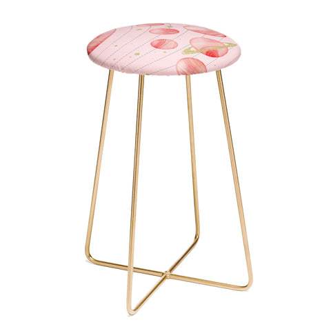 Emanuela Carratoni The Pink Solar System Counter Stool