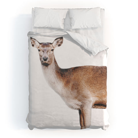Emanuela Carratoni The Sweet Deer Duvet Cover