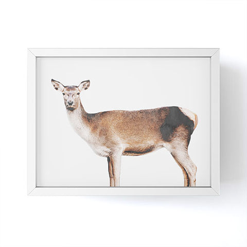 Emanuela Carratoni The Sweet Deer Framed Mini Art Print