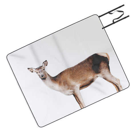 Emanuela Carratoni The Sweet Deer Picnic Blanket