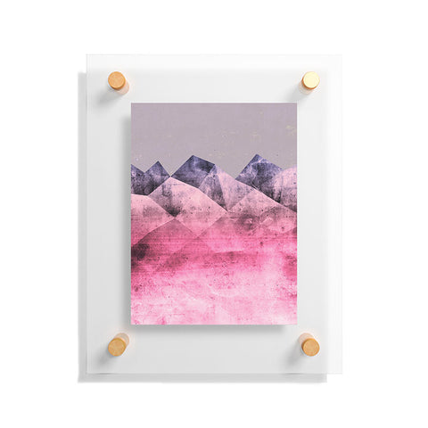 Emanuela Carratoni Think Pink Floating Acrylic Print