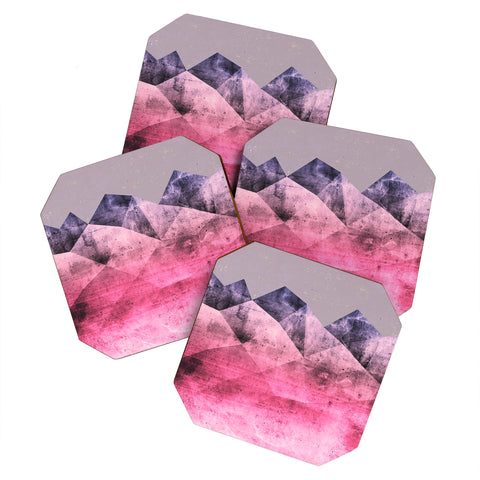 Emanuela Carratoni Think Pink Coaster Set