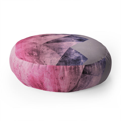 Emanuela Carratoni Think Pink Floor Pillow Round