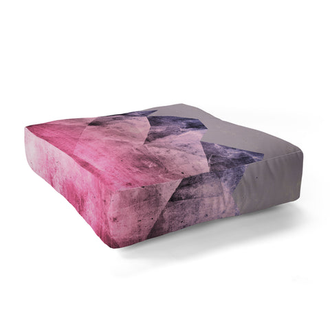 Emanuela Carratoni Think Pink Floor Pillow Square