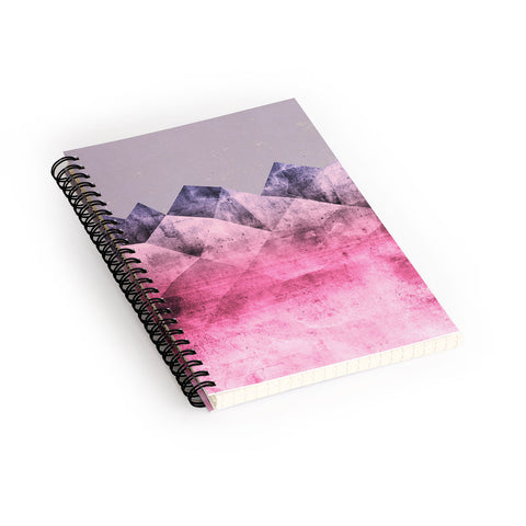 Emanuela Carratoni Think Pink Spiral Notebook