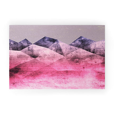 Emanuela Carratoni Think Pink Welcome Mat