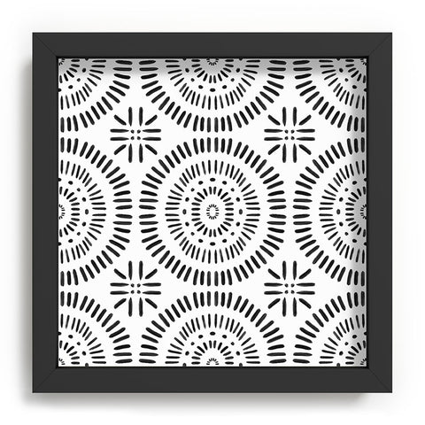 Emanuela Carratoni Tribal Theme Recessed Framing Square