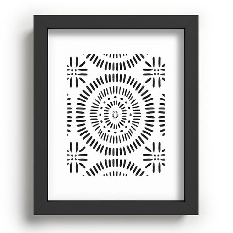 Emanuela Carratoni Tribal Theme Recessed Framing Rectangle