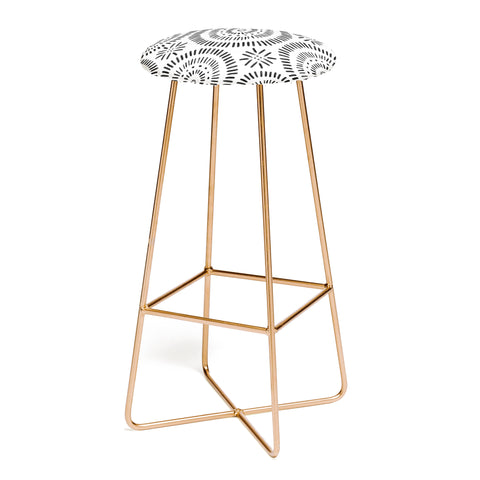 Emanuela Carratoni Tribal Theme Bar Stool