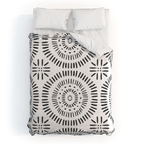 Emanuela Carratoni Tribal Theme Duvet Cover