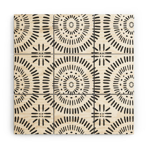 Emanuela Carratoni Tribal Theme Wood Wall Mural
