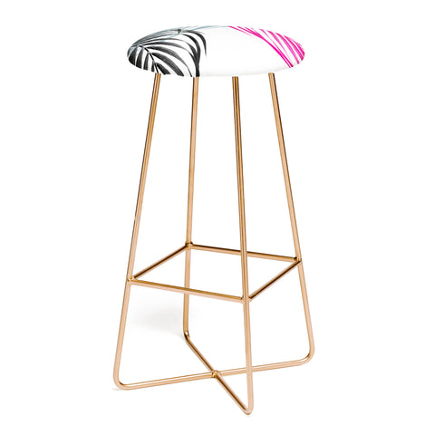 Emanuela Carratoni Trychromy Palms Bar Stool