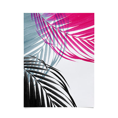 Emanuela Carratoni Trychromy Palms Poster