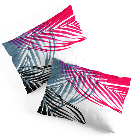 Emanuela Carratoni Trychromy Palms Pillow Shams