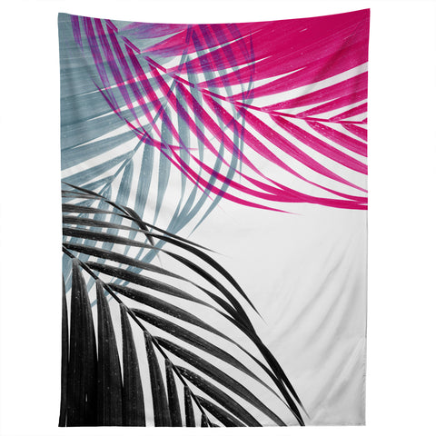 Emanuela Carratoni Trychromy Palms Tapestry