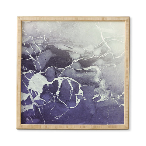 Emanuela Carratoni Ultramarine Marble Framed Wall Art