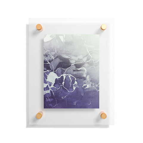 Emanuela Carratoni Ultramarine Marble Floating Acrylic Print