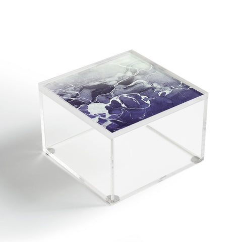 Emanuela Carratoni Ultramarine Marble Acrylic Box