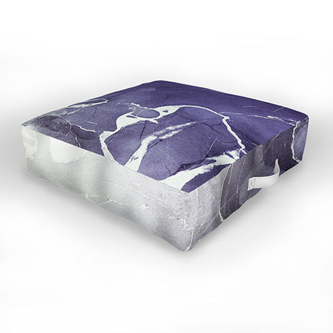 Emanuela Carratoni Ultramarine Marble Outdoor Floor Cushion