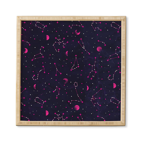 Emanuela Carratoni Ultraviolet Zodiac Framed Wall Art