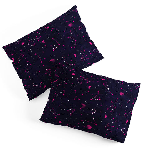 Emanuela Carratoni Ultraviolet Zodiac Pillow Shams