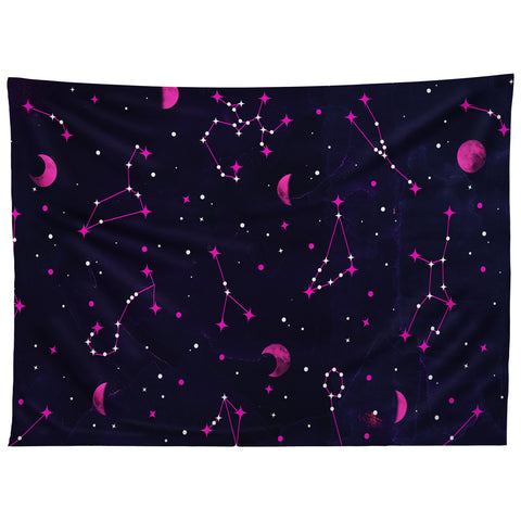 Emanuela Carratoni Ultraviolet Zodiac Tapestry