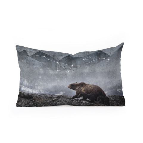 Emanuela Carratoni Ursa Major Oblong Throw Pillow