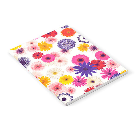 Emanuela Carratoni Very Peri Colorful Flowers Notebook