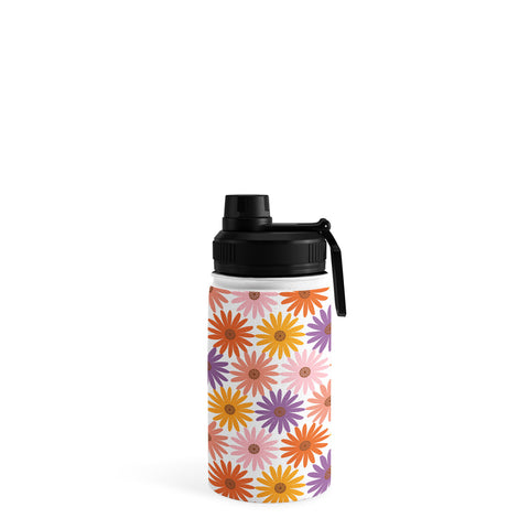 Emanuela Carratoni Very Peri Daisy Pattern Water Bottle