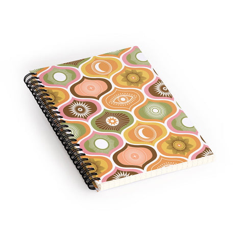 Emanuela Carratoni Vintage Decorations Spiral Notebook