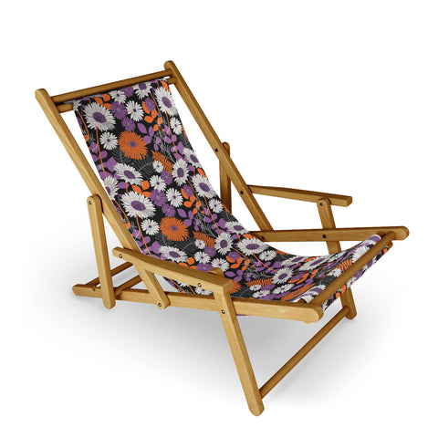 Emanuela Carratoni Vintage Floral Mix Sling Chair