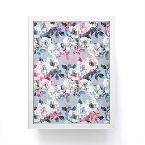 Emanuela Carratoni Vintage Floral Theme Framed Mini Art Print