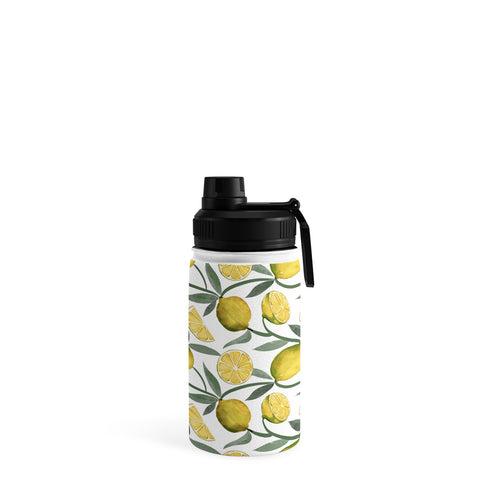 Emanuela Carratoni Vintage Lemons Water Bottle