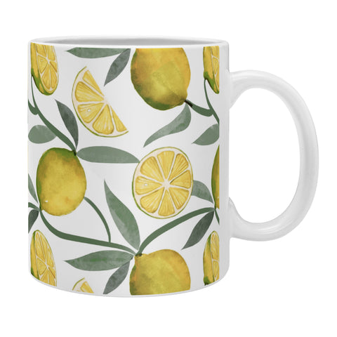 Emanuela Carratoni Vintage Lemons Coffee Mug