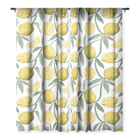 Emanuela Carratoni Vintage Lemons Sheer Non Repeat