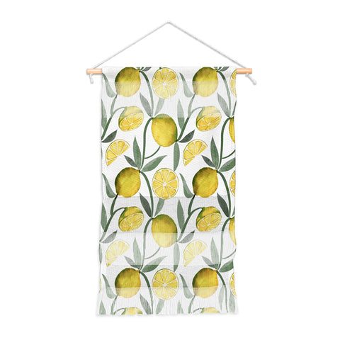 Emanuela Carratoni Vintage Lemons Wall Hanging Portrait