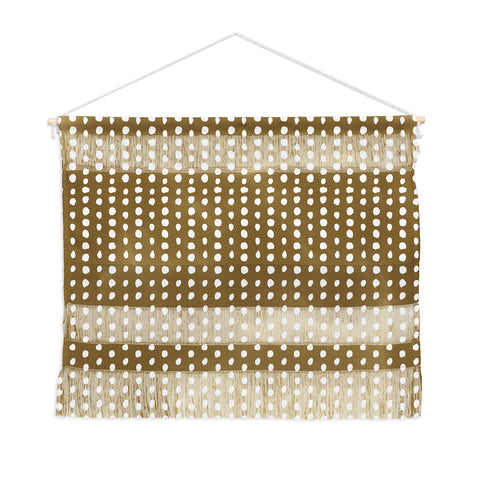 Emanuela Carratoni Vintage Polka Dots Wall Hanging Landscape
