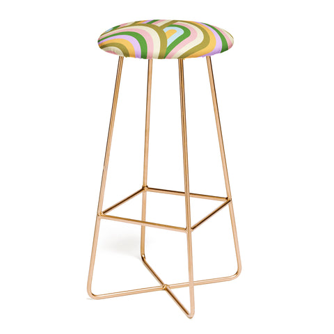 Emanuela Carratoni Vintage Summer Rainbows Bar Stool