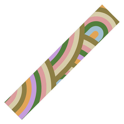 Emanuela Carratoni Vintage Summer Rainbows Table Runner