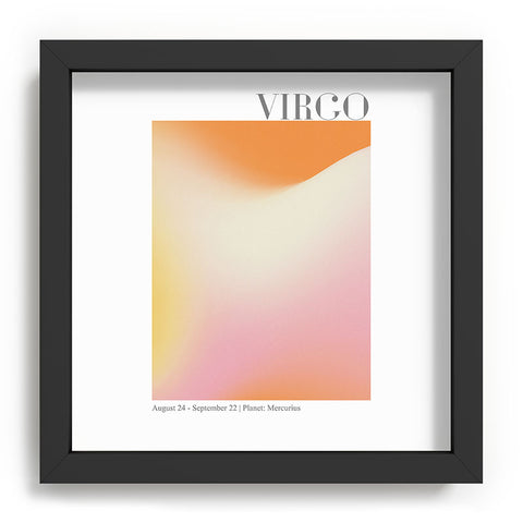 Emanuela Carratoni Virgo Zodiac Sign Gradient Recessed Framing Square
