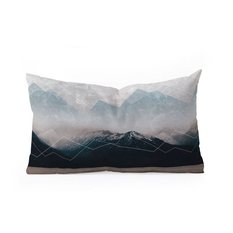 Emanuela Carratoni When Winter comes Oblong Throw Pillow